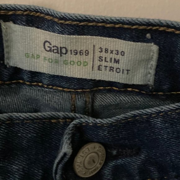 Gap 1969 jeans 38X30 - Picture 4 of 7